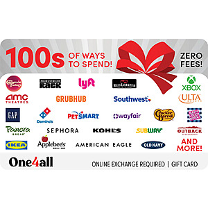 10% Off Select Gift Cards (Various): Starbucks, Nintendo, adidas, & More (Digital Delivery)