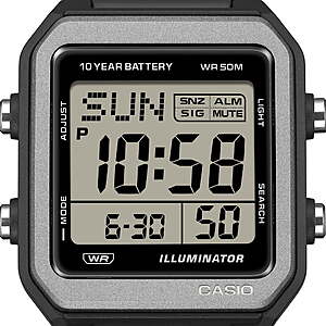 Casio watch W221H - $34.92 walmart