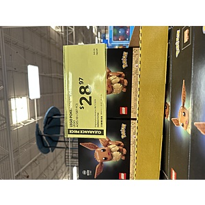 Select Sam's Club Stores: 587-Piece LEGO Pok&eacute;mon Eevee Building Set $28.97