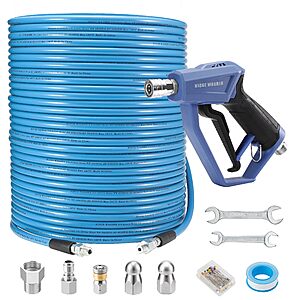 RIDGE WASHER Sewer Jetter Kit for Pressure Washer, 200FT $52.49