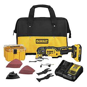 DeWalt 20 Cordless Oscillating Multi-Tool Kit (Battery & Charger) $119