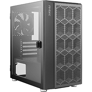 Antec NX200M Micro-ATX Tower, Mini-Tower Computer Case with 120mm Rear Fan Pre-Installed, Mesh Design in Front Panel Ventilated Airflow, NX Series, Black $39.99