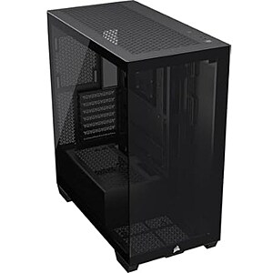 CORSAIR 3500X Mid-Tower ATX PC Case(Black) $46.39 + Free S&H w/ Prime at Woot!