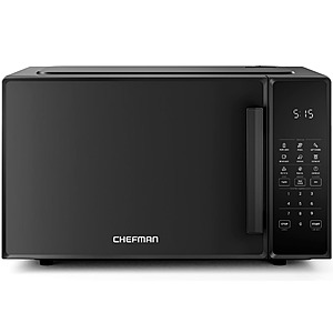 $89.95 - Chefman Countertop Microwave Oven 1.1 Cu. Ft., 1000 Watts with 10 Power Levels - Black