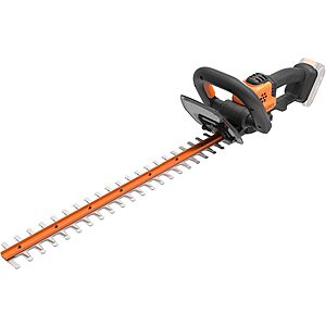 WORX 20V 22" Cordless Hedge Trimmer w/ Dual-Action Blades(WG261.9) $34.99 + Free S&H w/ Prime or $35+