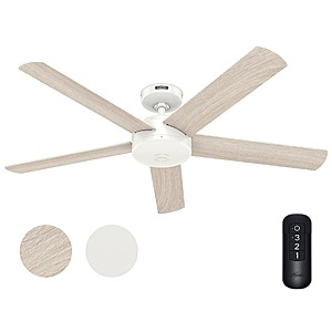 Amazon &ndash; Hunter 52" Indoor/Outdoor Ceiling Fan w/ Remote $65