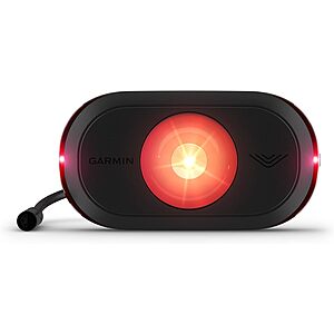Garmin Varia eRTL615, Cycling Rearview Radar and Tail Light $129.95