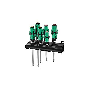 Wera Kraftform Plus 334/6 Screwdriver set $29.99 at Woot
