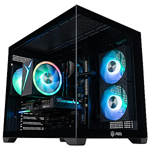 ABS Flux II Aqua Gaming PC - Windows 11- Intel Core i5 14400F - Intel Arc B580 - 32GB DDR5 - 1TB - ABSWMT14400B580 $799 @Walmart