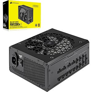 $169.99* | Corsair RM1200x Shift 80+ Gold 1200W Fully Modular Power Supply at Amazon