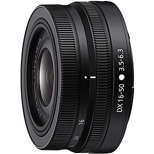 $217 | Nikon NIKKOR Z DX 16-50mm VR (Black) at Amazon