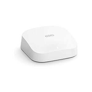 Amazon eero Pro 6 Tri-Band Mesh Wi-Fi 6 Router with built-in Zigbee smart home hub (Like New) $69.99 @Woot!