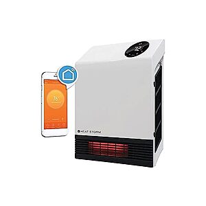 Heat Storm HS-1000-WX-WIFI Infrared Wi-Fi Heater, 1000 Watt, $49.99, FS Prime, Woot!