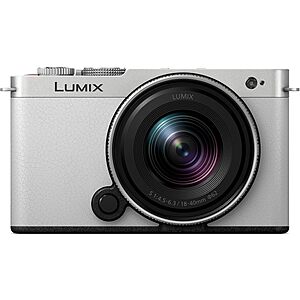 $1397.99* | Panasonic LUMIX S9 Full-Frame Mirrorless Camera w/ S 18-40mm F4.5-6.3 Lens at Amazon
