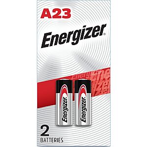 [AC] $1.79* | 2-Count Energizer A23 Alkaline Batteries at Amazon