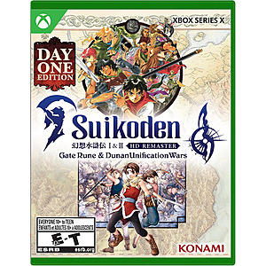 Suikoden I & II HD Remastered Gate Rune and Dunan Unification Wars (Xbox Series X) $22.99 + Free Shipping w/ Prime or on $35+