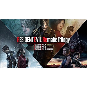 Resident Evil Remake Trilogy (Steam Key) $25.19 at Fanatical