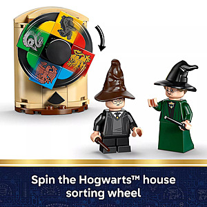 LEGO Harry Potter Hogwarts Castle Sorting Hat Ceremony 76460 Building Kit (124 Pieces) $10.49