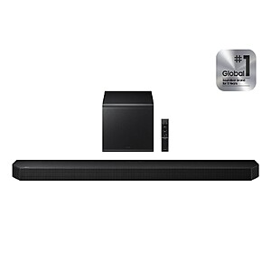 Samsung EPP/EDU: Q-Series Soundbar HW-Q800F 5.1.2 ch Subwoofer $399.92