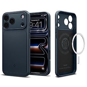 Spigen Thin Fit MagFit for iPhone 17 Pro Max Case, Metal Slate $7.99