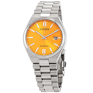 CITIZEN Tsuyosa Automatic Yellow Dial Men's Watch Item No. NJ0150-81Z $222 @Jomashop