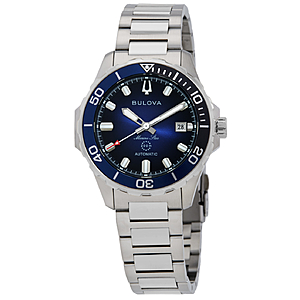 BULOVA Marine Star Automatic Blue Dial Men's Watch $300 @JomaShop