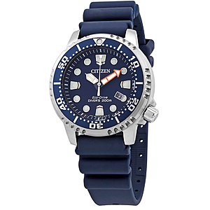 CITIZEN Promaster Professional Diver 200 Meters Eco-Drive Men's Watch $219 @JOMASHOP