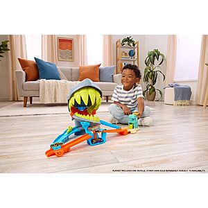​Hot Wheels City Shark Chomp Beach Playset & 1:64 Scale Toy Car &ndash; $17.99 at Amazon (Was $32.39) $14.4