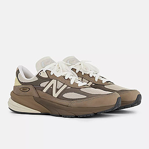 New Balance Made In USA 990v6, Driftwood with timberwolf and mushroom $104.99 at Joe's New Balance Outlet