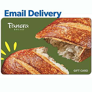 Sam's Club members, Panera Bread $50 Email Delivery Gift Card, $39.98