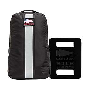 Go Ruck Basic Rucker w/ 2, 10lb Plates $95