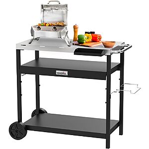 Get Nexgrill Grill Cart with purchase of Freestanding Grill at Nexgrill Industries via Amazon