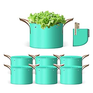 7 Pcs 10 Gallon Grow Bags $8.79 at SPONDWILD via Amazon