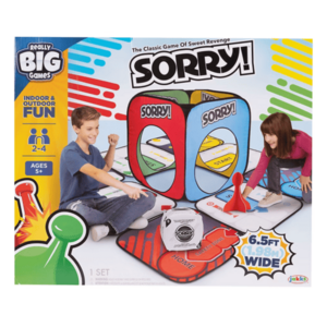 Really Big Hasbro's Game of Sorry Twist and Fold Play Tent For Indoor or Outdoor $14.99 + FS at BJ's