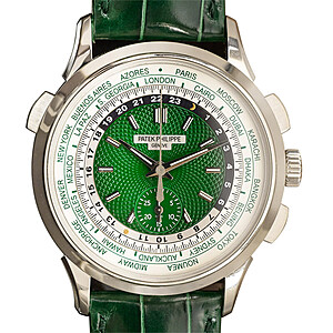 Patek Philippe Complications World Time Automatic Green Dial Men's Watch Item No. 5930P-001 $92,500 at JomaShop