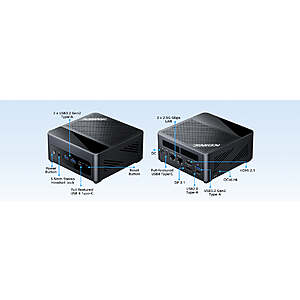 ACEMAGIC F5A H255 Mini PC: Ryzen 7 H 255, 24GB LPDDR5X, 1TB Gen4 SSD, USB4, 2.5G Lan, OCuLink, Win11P @ $521.55 + F/S