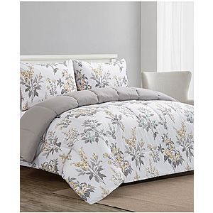 3-Piece Macy's Comforter Sets: Rosenne Or Faymont Medallion Reversible Comforter Set $19.99 & More + Free Pickup at Macys or Free Shipping on $39+