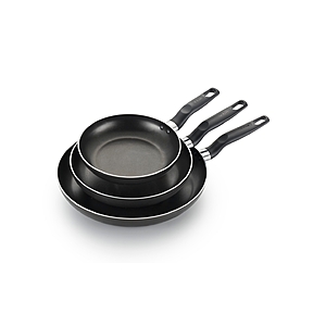 3-Piece T-fal Fry Pan Set (Black) $26.99 + Free Pickup at Macys or Free Shipping on $39+