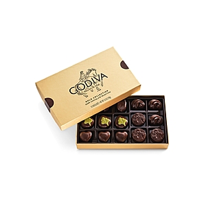 15-Piece Godiva Assorted Dark Chocolate Gold Gift Box $23.99 & More + Free Store Pickup at Macy's or Free Shipping on $39+
