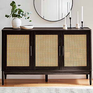Better Homes & Gardens Springwood Caning Sideboard (Charcoal Finish) $198 + Free Shipping