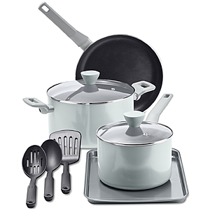 9-Piece Arch Studio Aluminum Nonstick Cookware Set $39.16 + Free Shipping