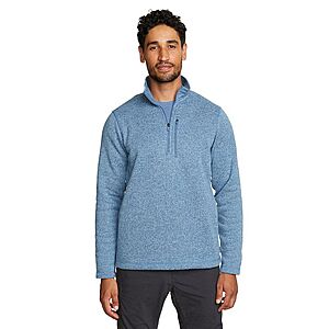 Eddie Bauer Men's Radiator Fleece Quarter Zip Pullover (Various) $16.50 + Free Shipping on $49+