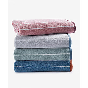 Arch Studio Quick Dry Striped Bath Towel (4 Colors) $7.99 + Free Store Pickup at Macy's or Free Shipping on $39+