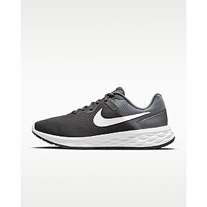 Nike Men's Revolution 6 Road Running Shoes (Iron Grey/Smoke Grey/Black/White) $44.78 + Free Shipping $50+