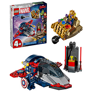 107-Piece LEGO Marvel Captain America vs. Thanos Kids Toy (76319) $19.99 + Free Store Pickup at Macy's or Free Shipping on $39+