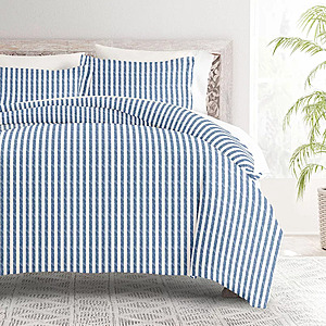 Duvet Covers: Home Collection Ultra Soft Patterned Duvet Cover Set $16.49 + Free Shipping