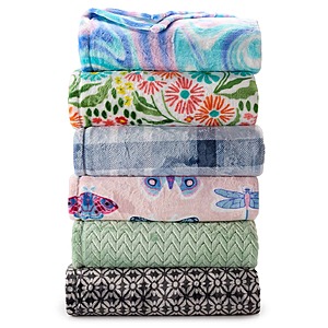 The Big One Oversized Supersoft Plush Throw Or Disney Oversized Plush Throw $8.49 & More + Free Shipping