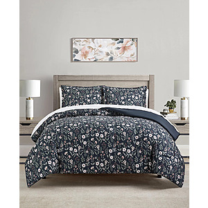 3-Piece Macy's Veronica Botanical Comforter Set (Twin) $19.96 + Free Store Pickup at Macy's or Free Shipping on $39+