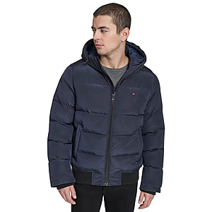 Tommy Hilfiger Men's Ribstop Hooded Snorkel Jacket (2 Colors, Sizes: M-2XL) $39.99 + Free Store Pickup at Macy's or Free Shipping on $39+
