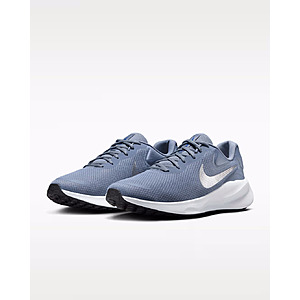 Nike Men's or Women's Nike Revolution 7 Road Running Sneakers (Ashen Slate/White, Sizes: 8-10.5, 11.5) $36.97 + Free Shipping on $50